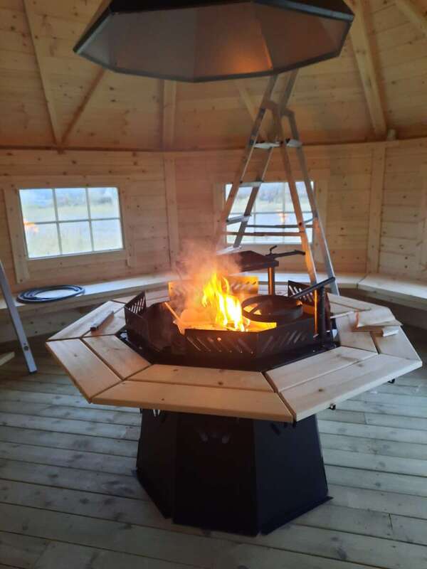 Åpning av nytt grillhus