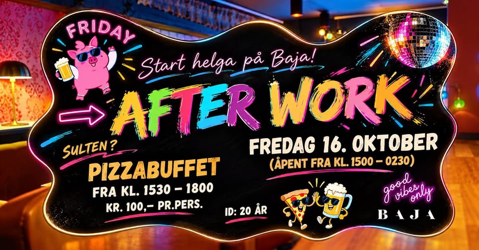 After Work på Baja
