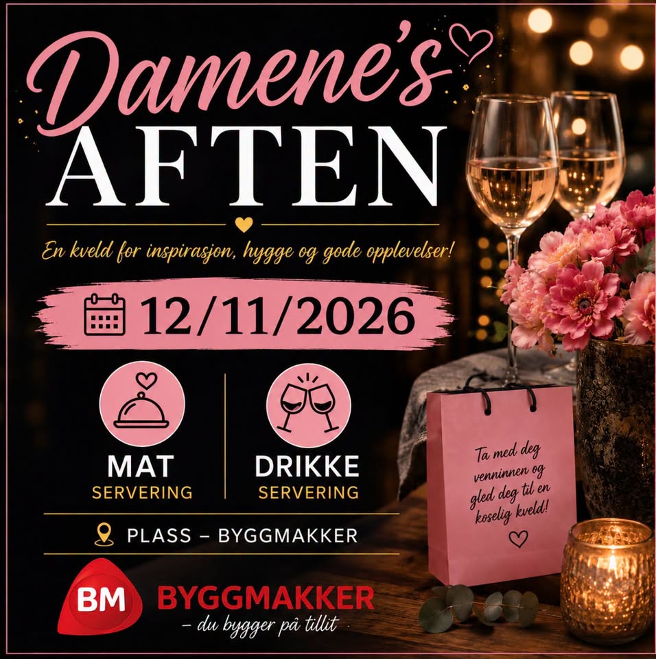 Damene's aften på Byggmakker