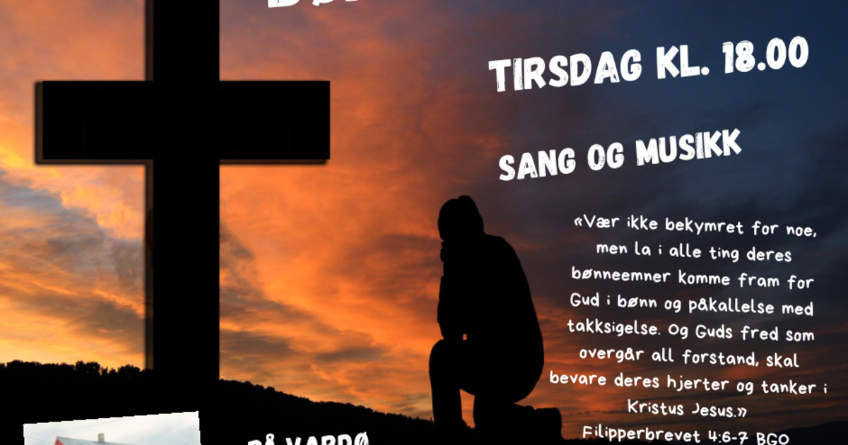 Bønn og lovsang på Vardø Menighetshus