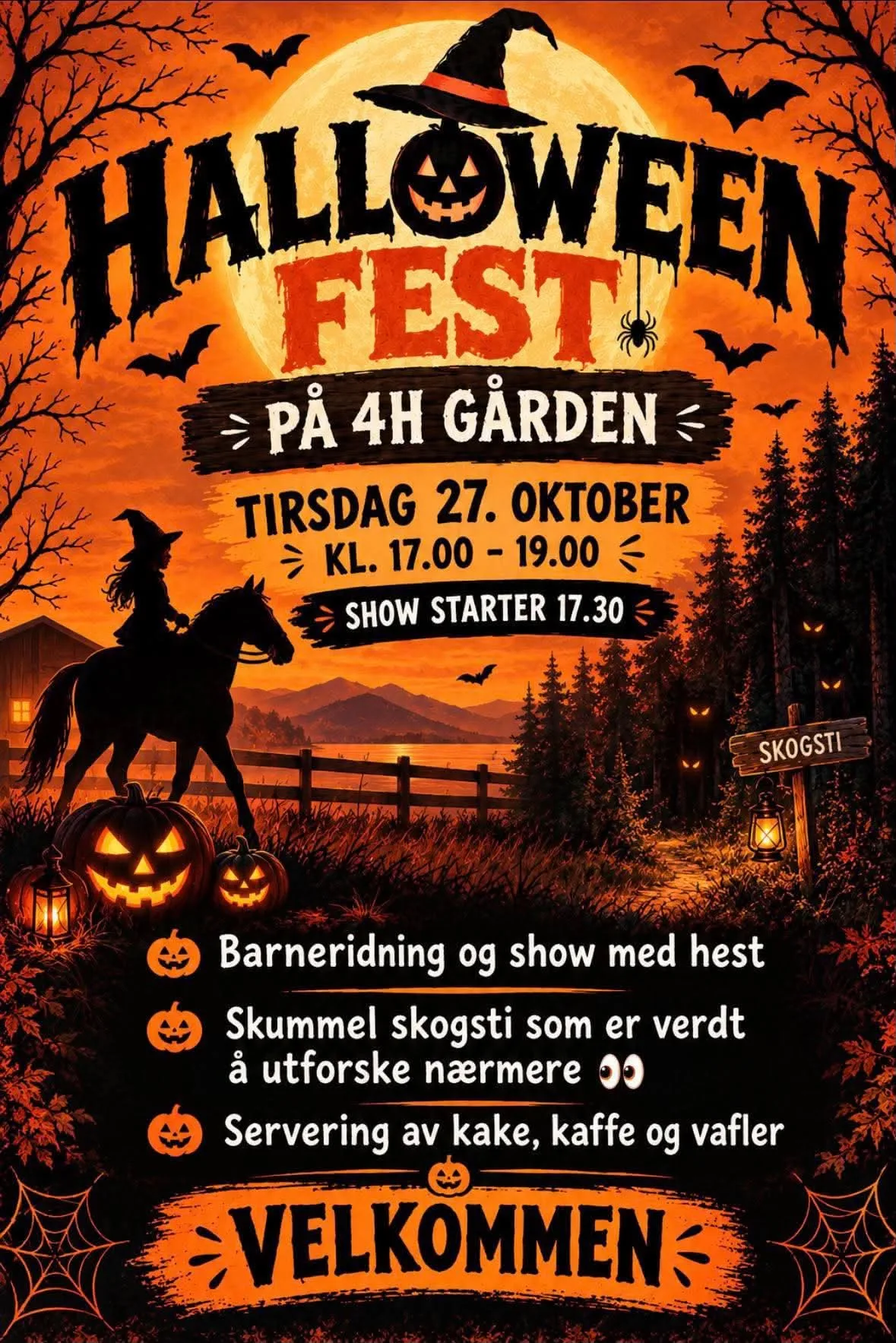 Halloween Fest på 4H Gården