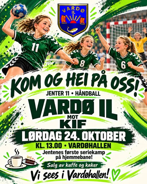 Jenter 11 håndball: Vardø IL mot KIF