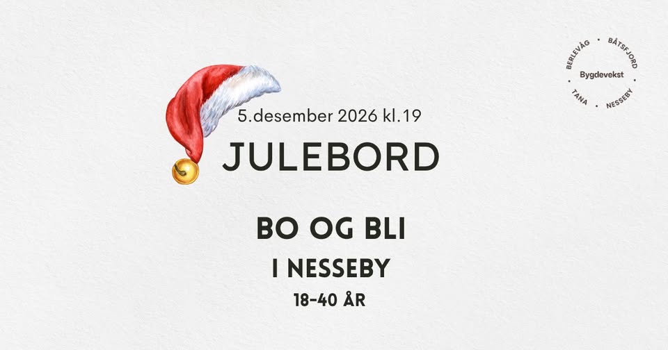 Julebord på Elverhøy!