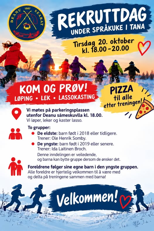Rekruttdag under språkuke i Tana