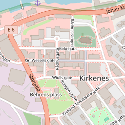 Kart: Kirkenes kirke